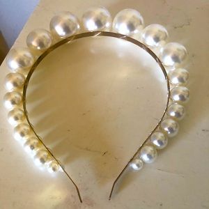 Faux Pearl Headband